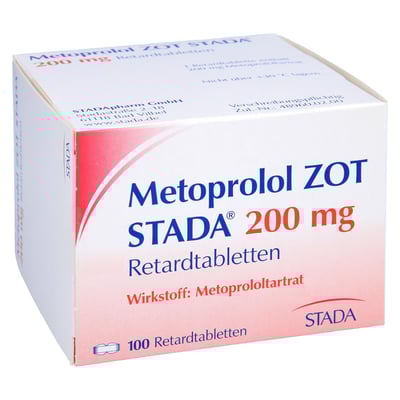 Metoprolol ZOT STADA 200 mg
