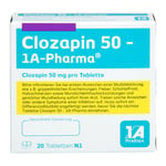 Clozapin 50-1A Pharma Produktbild 2