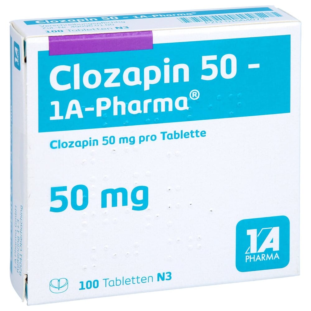 Clozapin 50-1A Pharma