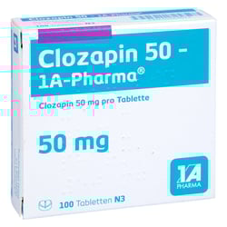 Clozapin 50-1A Pharma