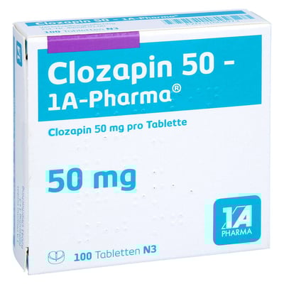 Clozapin 50-1A Pharma