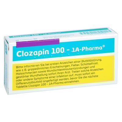 Clozapin 100-1A Pharma