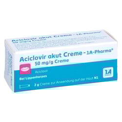 Aciclovir akut Creme-1A Pharma