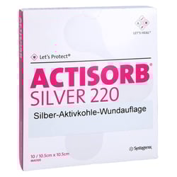 Actisorb 220 Sil 10.5x10.5 EurimPharm
