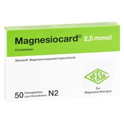 Magnesiocard 2,5 mmol