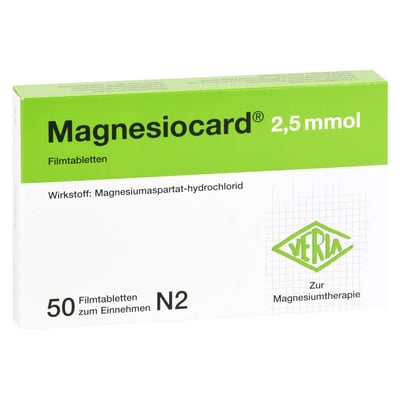 Magnesiocard 2,5 mmol