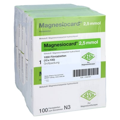 Magnesiocard 2,5 mmol