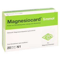 Magnesiocard 5 mmol