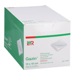 Gazin Mullkompresse 10x10 cm 16fach steril Produktbild 1