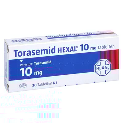 Torasemid HEXAL 10 mg