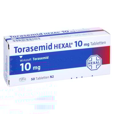 Torasemid HEXAL 10 mg