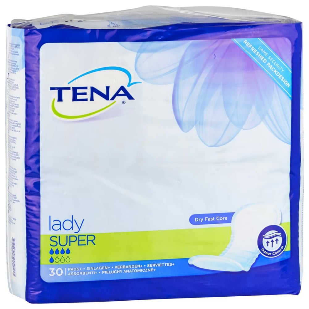 TENA Lady Super Inkontinenz Einlagen