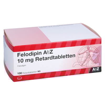 Felodipin AbZ 10 mg