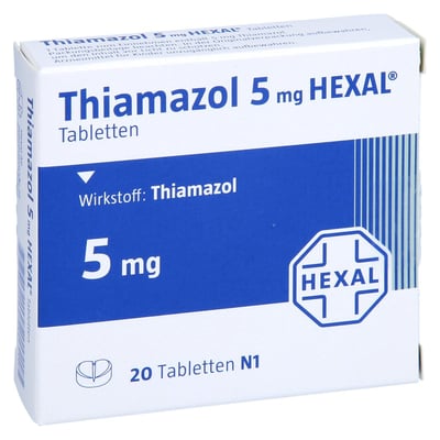 Thiamazol 5 mg HEXAL