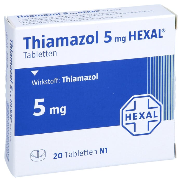 Thiamazol 5mg HEXAL