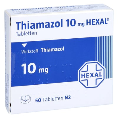 Thiamazol 10 mg HEXAL