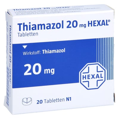 Thiamazol 20 mg HEXAL