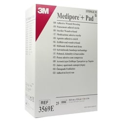 Medipore plus Pad steriler Wundverband 3569E