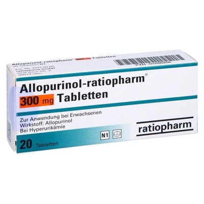 Allopurinol-ratiopharm 300 mg