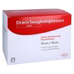 Saugkompressen steril 10x10cm