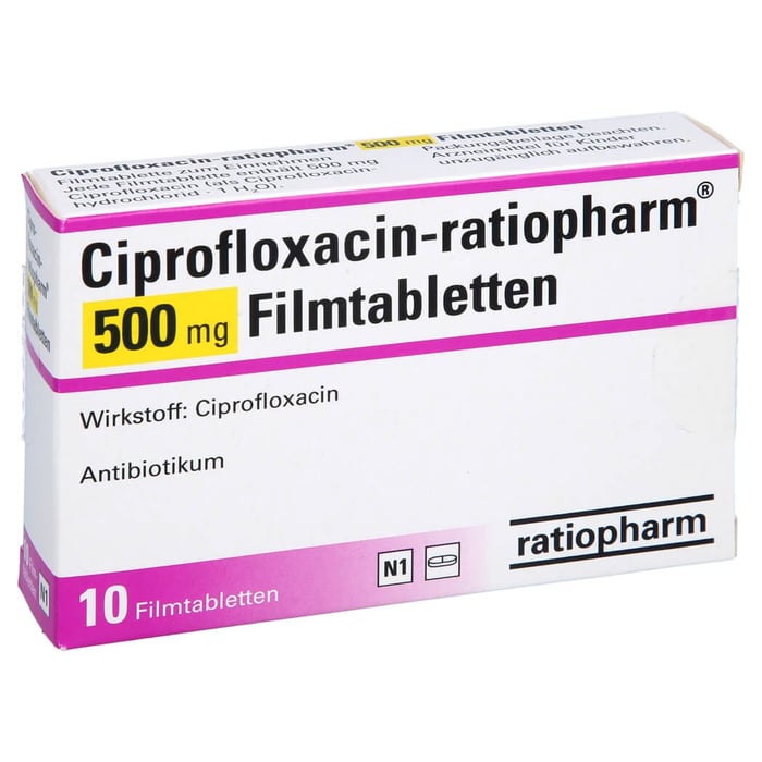 Ciprofloxacin-ratiopharm 500mg