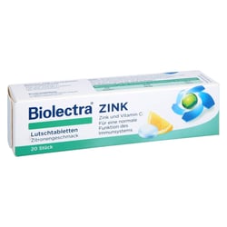 Biolectra ZINK Lutschtabletten