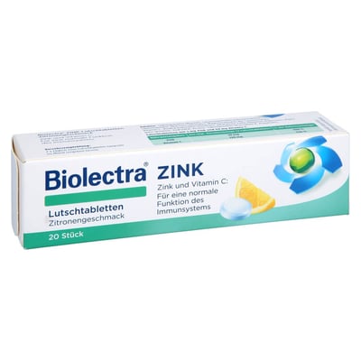 Biolectra ZINK Lutschtabletten Produktbild 1