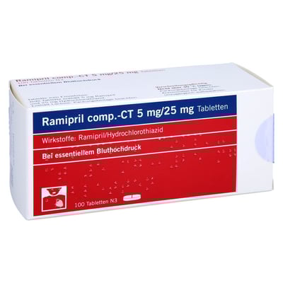 Ramipril comp.-CT 5 mg/25 mg