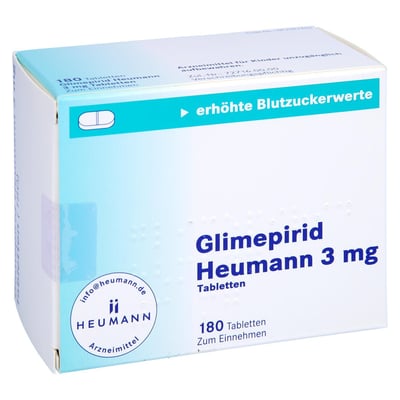 Glimepirid Heumann 3 mg