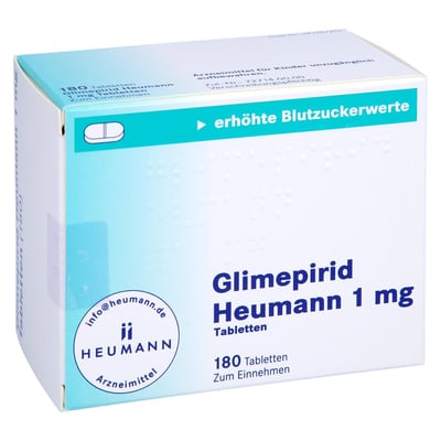 Glimepirid Heumann 1 mg