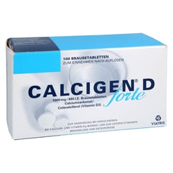 Calcigen D forte 1000 mg/880 I.E. Brausetabletten