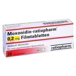 Moxonidin-ratiopharm 0,2 mg