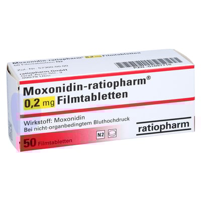 Moxonidin-ratiopharm 0,2 mg