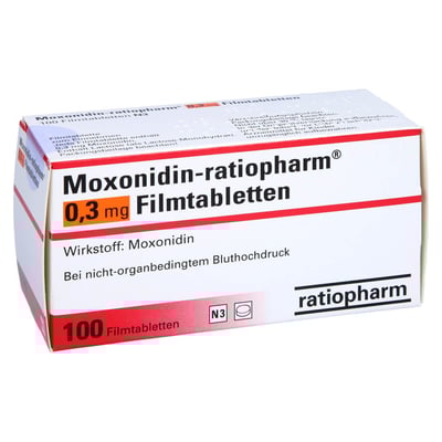 Moxonidin-ratiopharm 0,3 mg