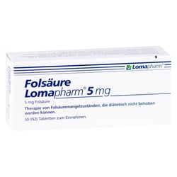 Folsäure Lomapharm 5 mg