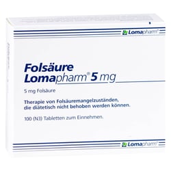Folsäure Lomapharm 5 mg