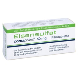 Eisensulfat Lomapharm 50 mg