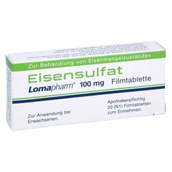 Eisensulfat Lomapharm 100 mg