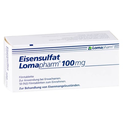 Eisensulfat Lomapharm 100 mg