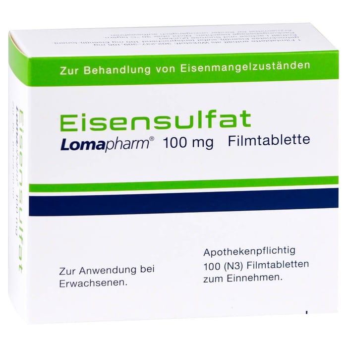 Eisensulfat Lomapharm 100mg