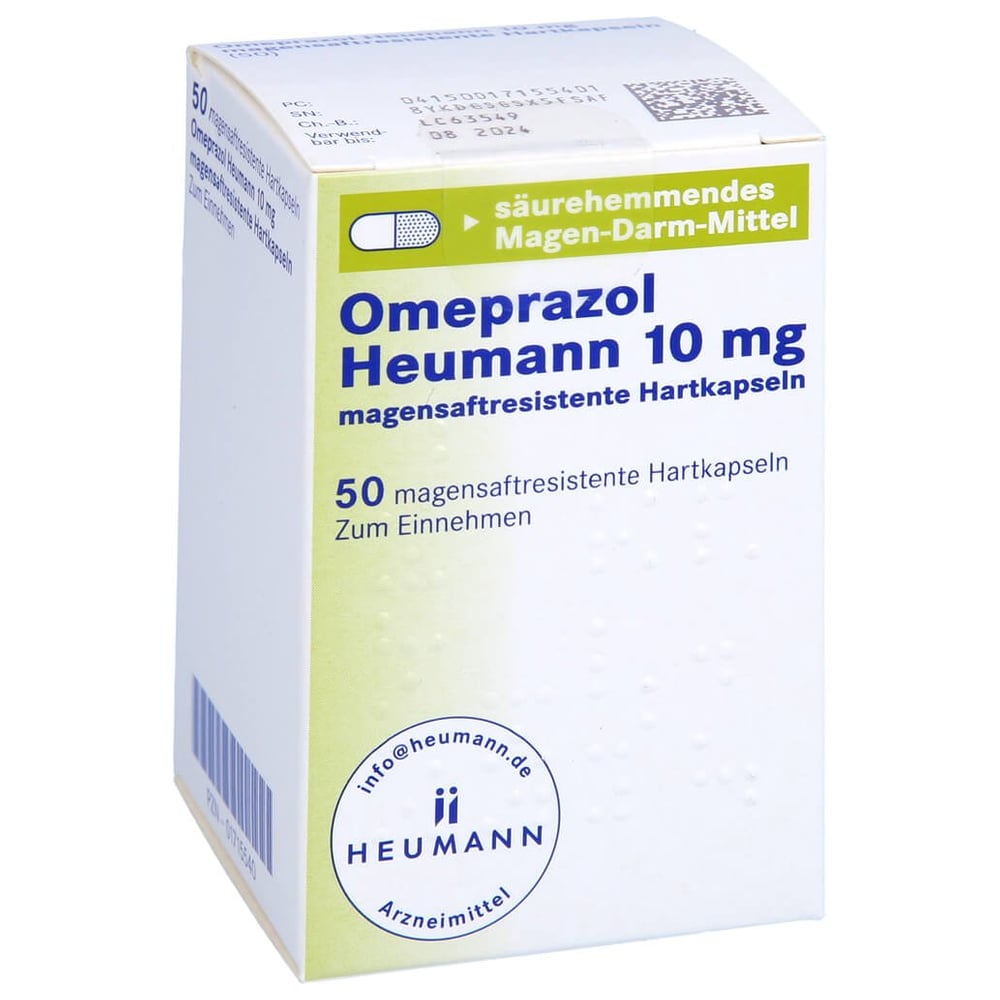 Omeprazol Heumann 10 mg