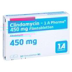Clindamycin - 1 A Pharma 450mg Filmtabletten