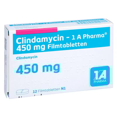 Clindamycin - 1 A Pharma 450mg Filmtabletten