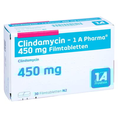 Clindamycin - 1 A Pharma 450mg Filmtabletten