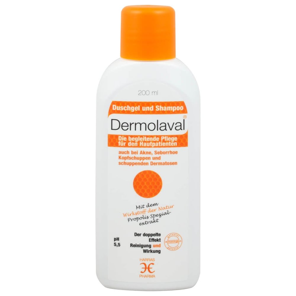 Dermolaval für den Hautpatienten Duschgel+Shampoo