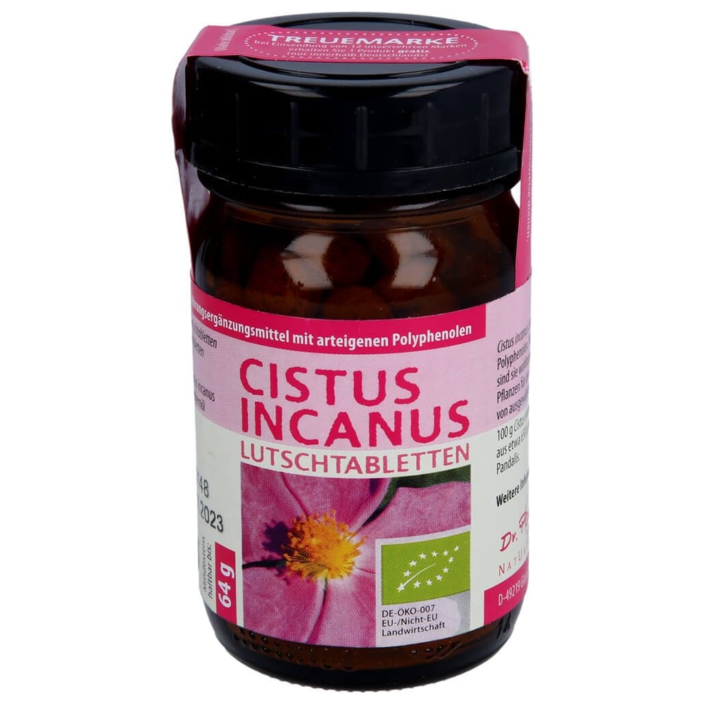 Cistus incanus Bio Lutschtabletten Dr.Pandalis