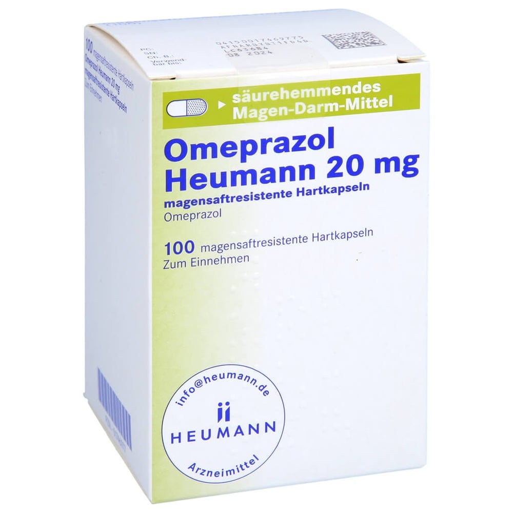 Omeprazol Heumann 20 mg