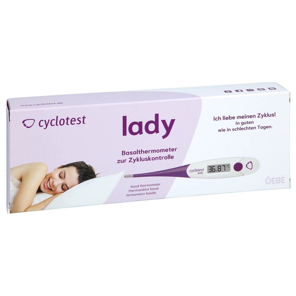 Cyclotest lady Basalthermometer