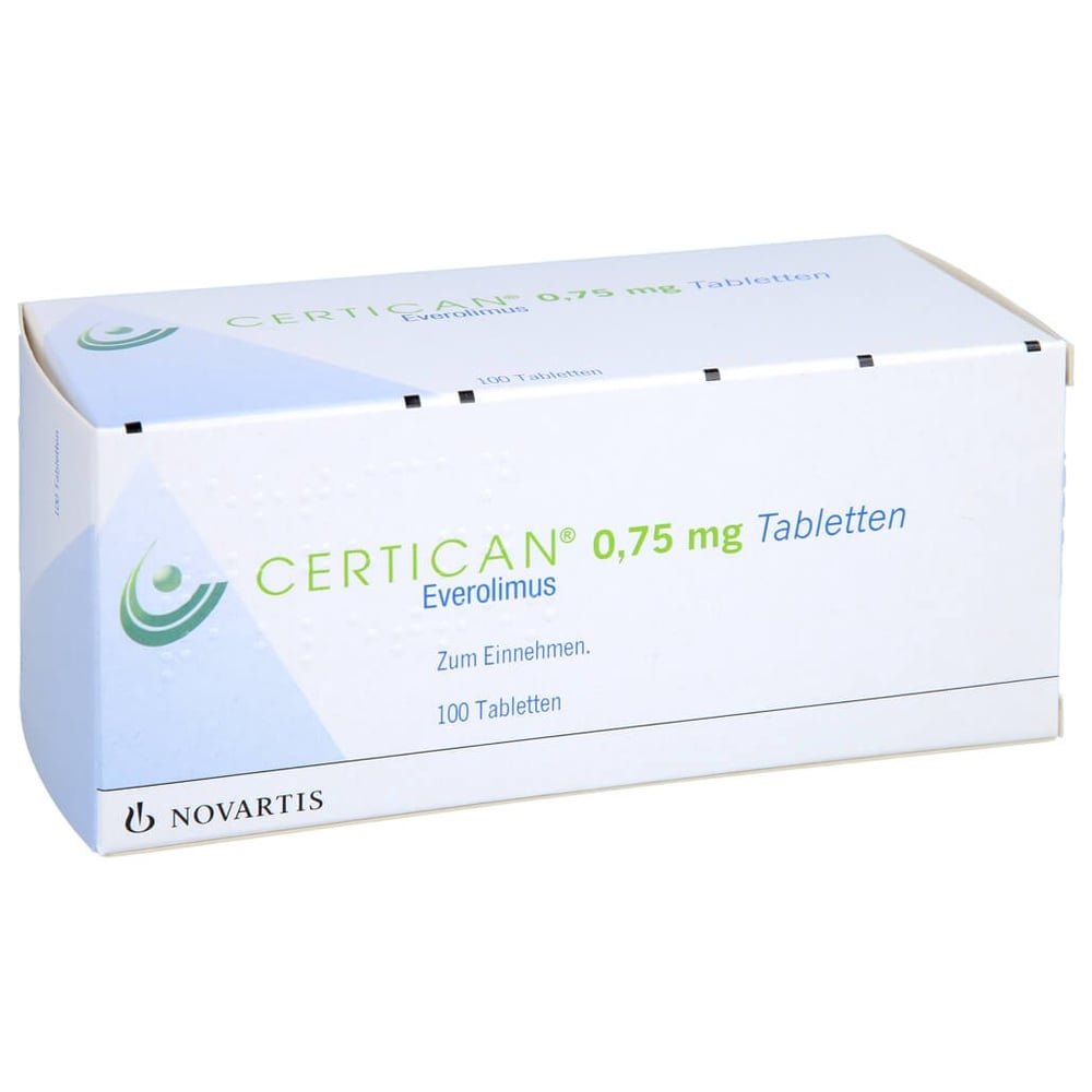 Certican 0,75 mg