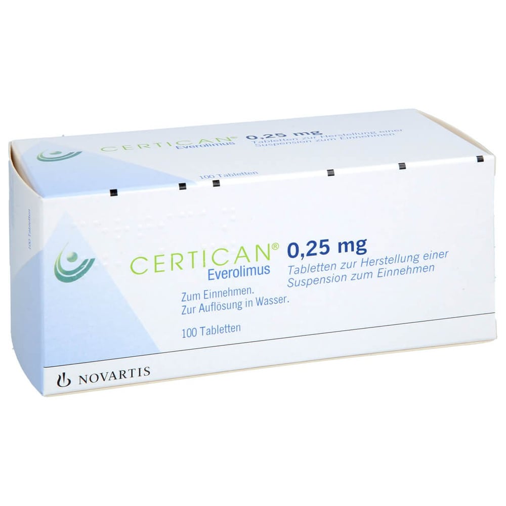 Certican 0,25 mg